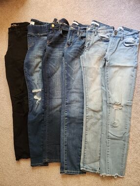 Bundle Womens Juniors Skinny Jeans 0 25